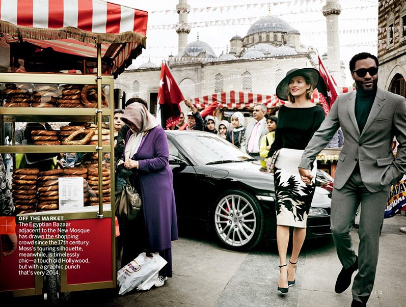 Кейт Мосс и Чиветел Эджиофор для Vogue US Кейт Мосс и Чиветел Эджиофор для Vogue US