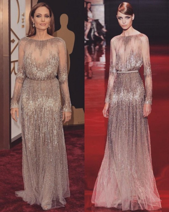 Знаменитости на ковровых дорожках в шикарных нарядах от Elie Saab Знаменитости на ковровых дорожках в шикарных нарядах от Elie Saab