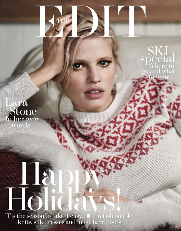 Lara Stone for The Edit Magazine by Boo George