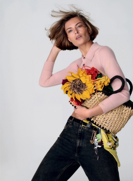 Bibi Breslin для Vogue Британия февраль 2025