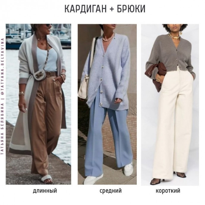 7 образов с кардиганами 7 образов с кардиганами