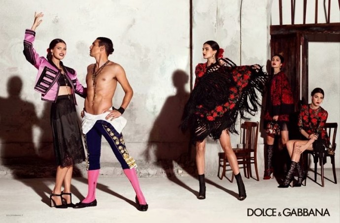 Bianca Balti for Dolce & Gabbana Campaign