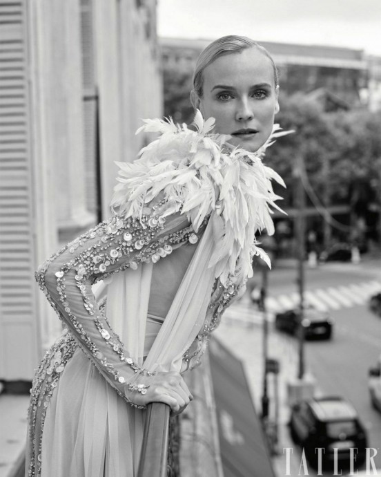 Дайан Крюгер (Diane Kruger) в фотосессии для журнала Tatler (2023)