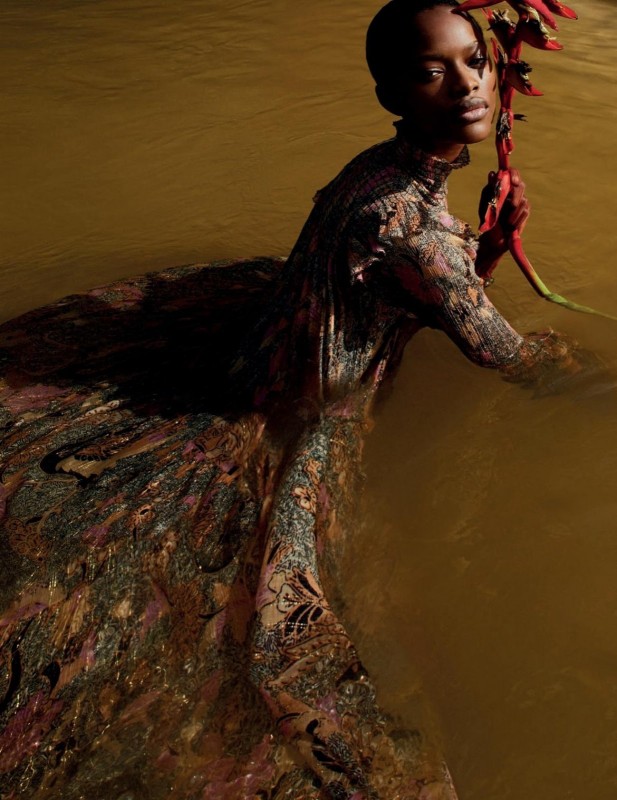 Mayowa Nicholas for Vogue Spain by Txema Yeste