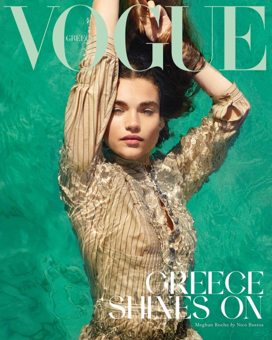 Меган Рош (Meghan Roche) украсила страницы августовского Vogue Greece