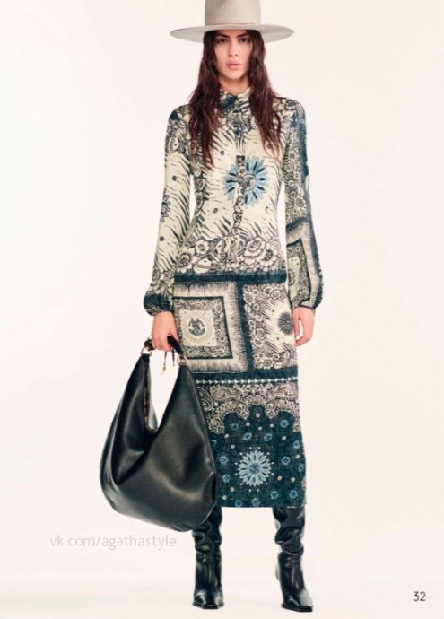Модели коллекции ROBERTO CAVALLI PRE-FALL 2024