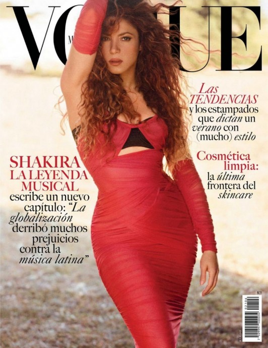 Шакира (Shakira) в фотосессии для журнала Vogue Mexico