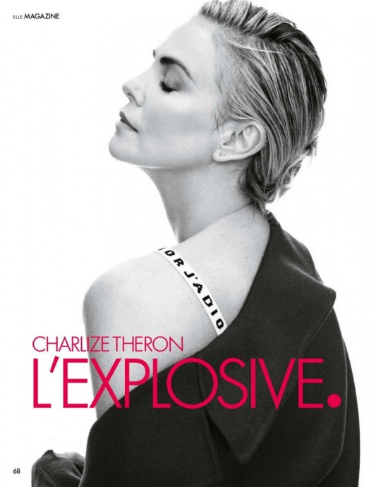 Шарлиз Терон (Charlize Theron) в фотосессии для журнала ELLE France (2022)