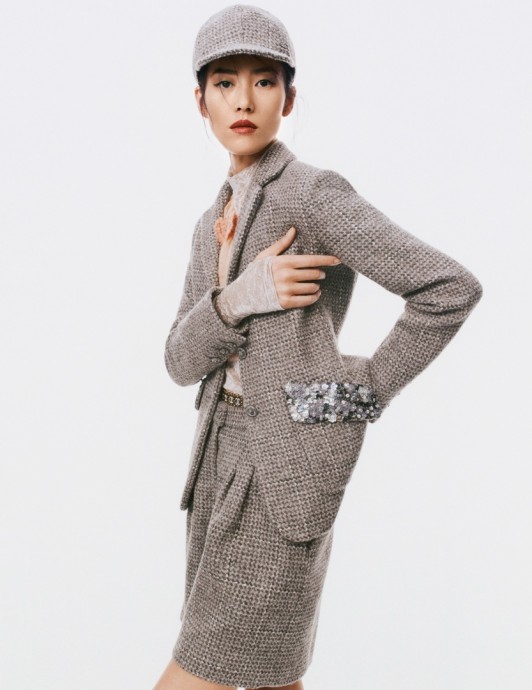 Лю Вен (Liu Wen) в фотосессии для W Magazine China