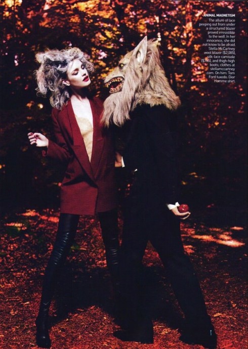 Natalia Vodianova for Vogue US by Mert Alas and Marcus Piggott