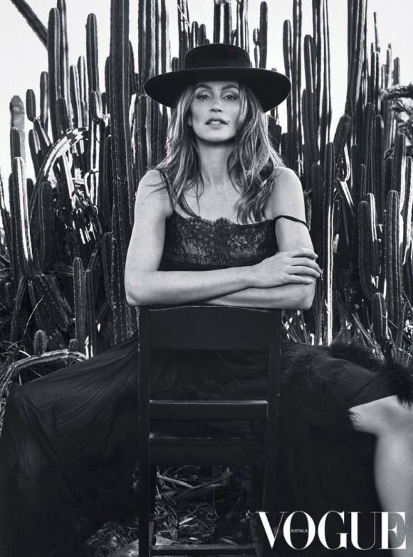 Cindy Crawford for Vogue Australia by Emma Summerton