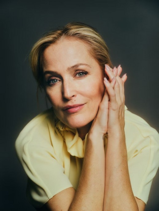 Джиллиан Андерсон (Gillian Anderson) в фотосессии для журнала The Observer (2024)