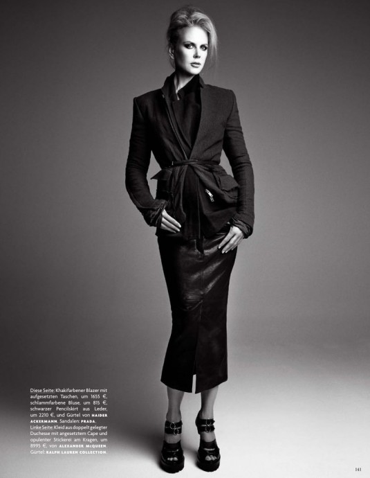 Nicole Kidman for Vogue by Patrick Demarchelier Nicole Kidman for Vogue by Patrick Demarchelier