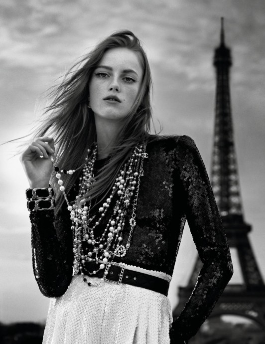 Rianne van Rompaey for Vogue Paris by Alasdair McLellan
