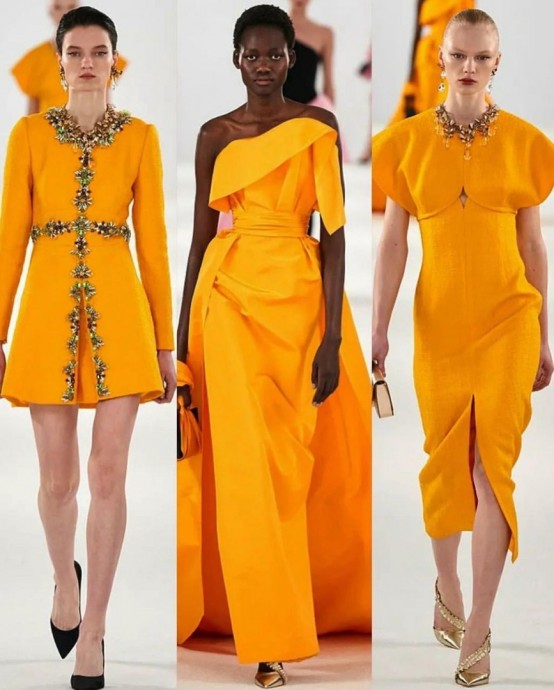 Посмотрим на показ коллекции высокой моды от Carolina Herrera