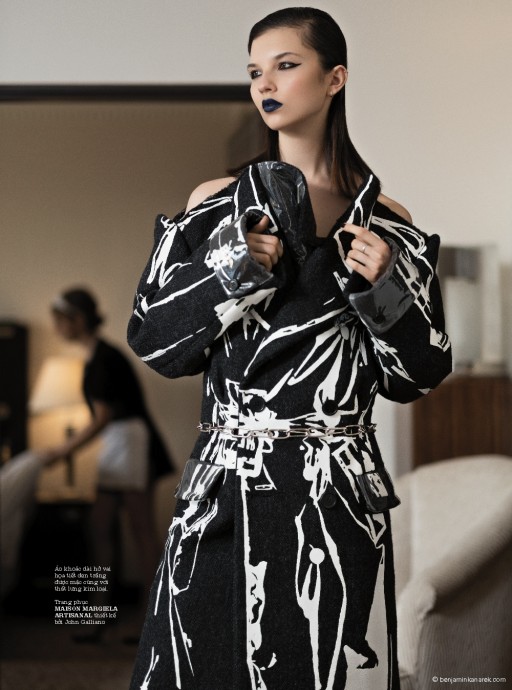 Anastasia Chekry for Elle Vietnam by Benjamin Kanarek Anastasia Chekry for Elle Vietnam by Benjamin Kanarek
