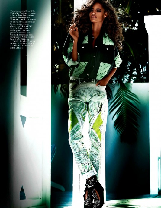 Cameron Russell & Malaika Firth for Vogue Paris by Mario Testino