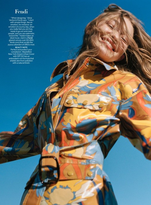 Джиджи Хадид (Gigi Hadid) в фотосессии для Vogue Magazine Джиджи Хадид (Gigi Hadid) в фотосессии для Vogue Magazine