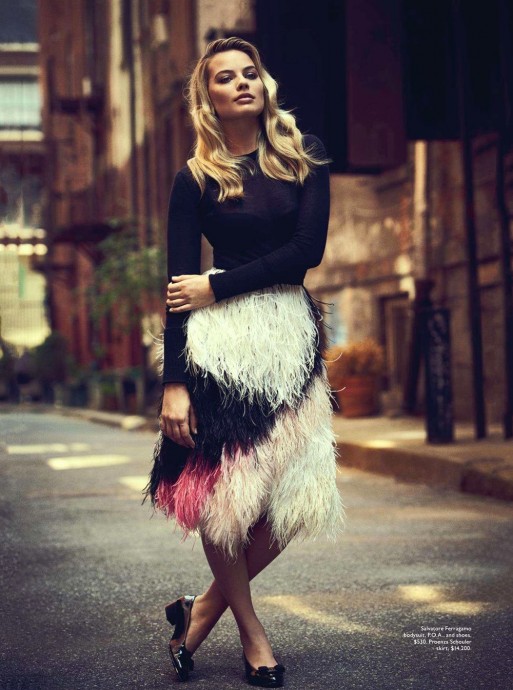 Margot Robbie for Vogue Australia by Matthew Brookes