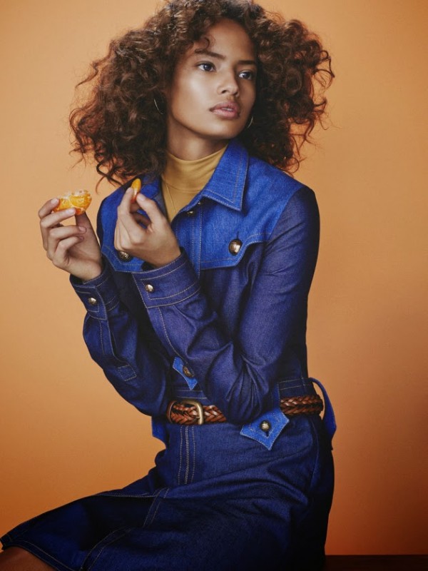 Malaika Firth for Vogue Russia by Emma Tempest