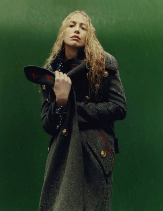 Raquel Zimmermann for Vogue Paris by Harley Weir