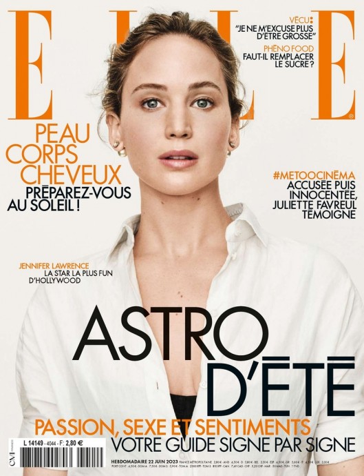 Дженнифер Лоуренс (Jennifer Lawrence) в фотосессии для журнала Elle France (2023) Дженнифер Лоуренс (Jennifer Lawrence) в фотосессии для журнала Elle France (2023)