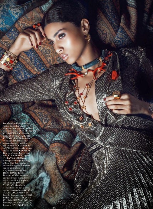 Imaan Hammam for Vogue Paris by Lachlan Bailey