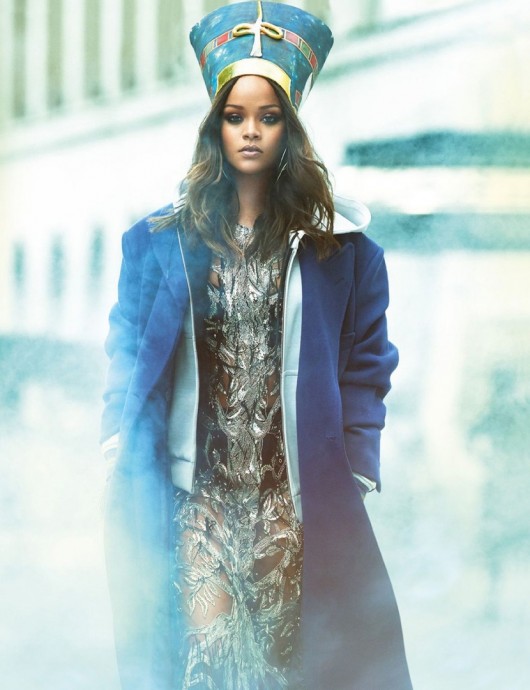 Рианна (Rihanna) в фотосессии для журнала Vogue Arabia