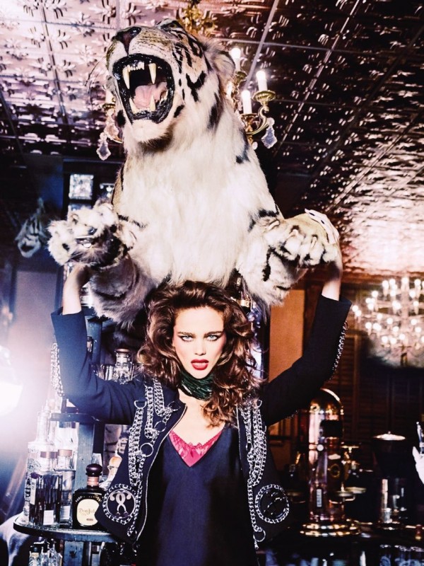 Jena Goldsack for Numero Russia by Ellen Von Unwerth