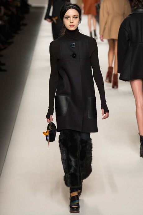 Модели коллекции Fendi