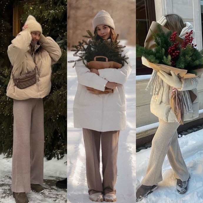 В главных ролях вязаный костюм