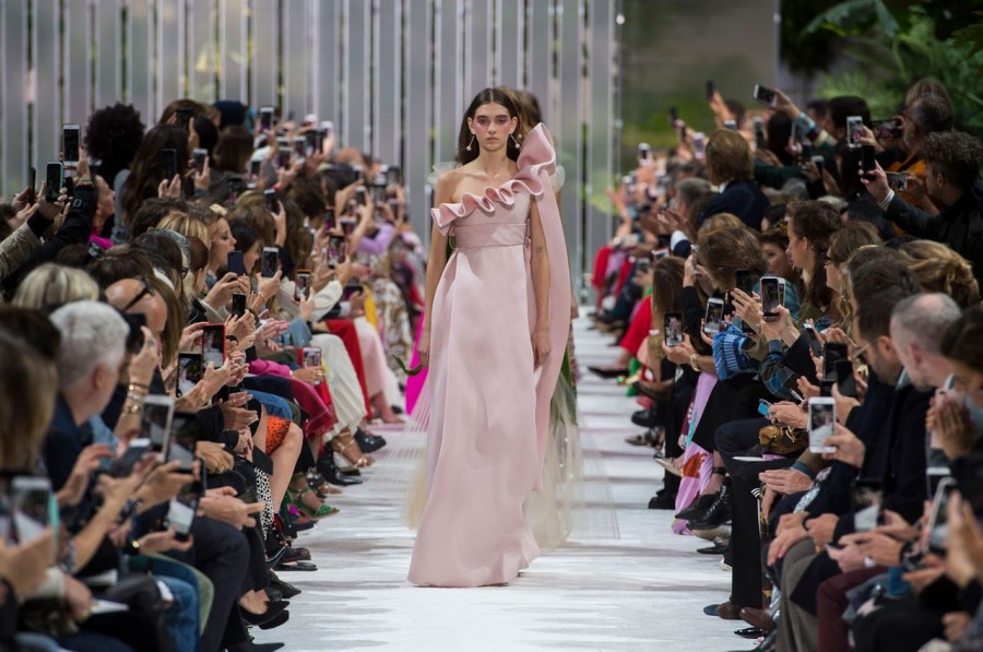 Модели коллекции Valentino 2018!