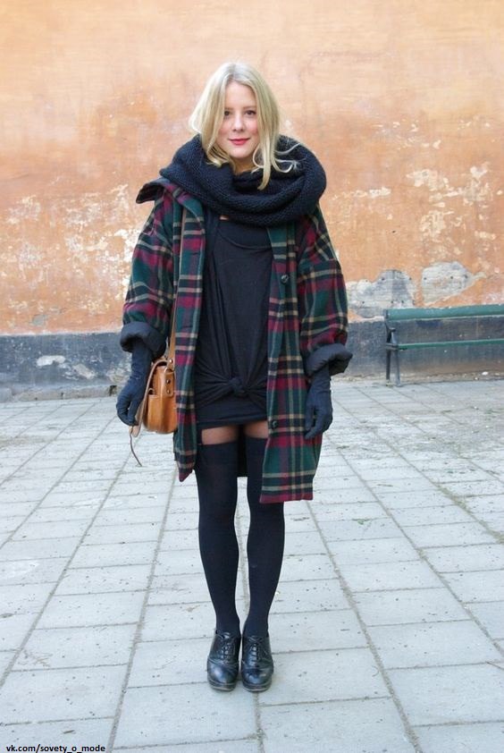 Look! Гольфы в осенних образах!