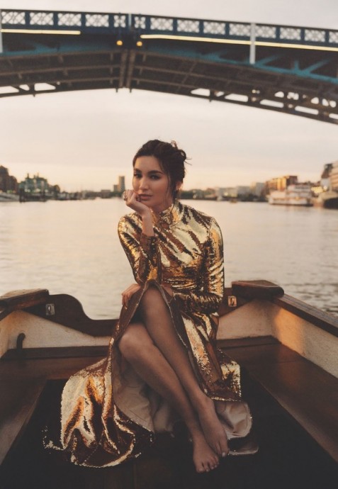 Джемма Чан (Gemma Chan) в фотосессии для журнала Vogue UK