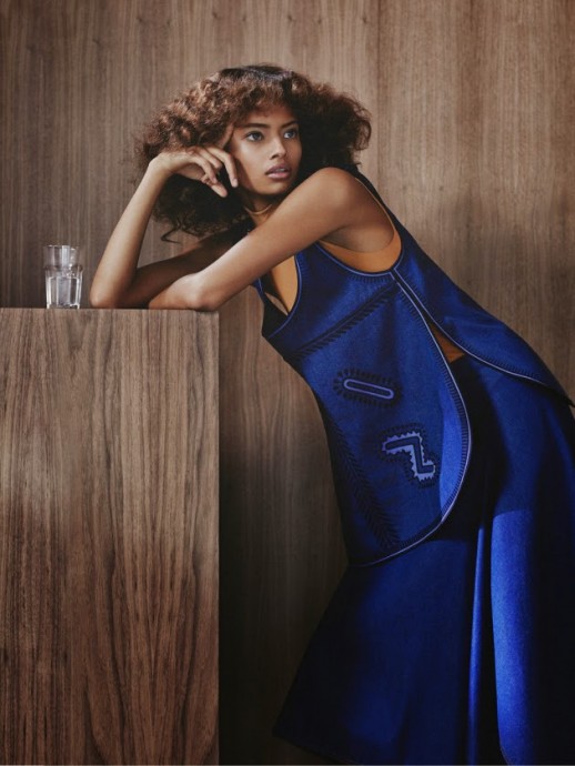 Malaika Firth for Vogue Russia by Emma Tempest