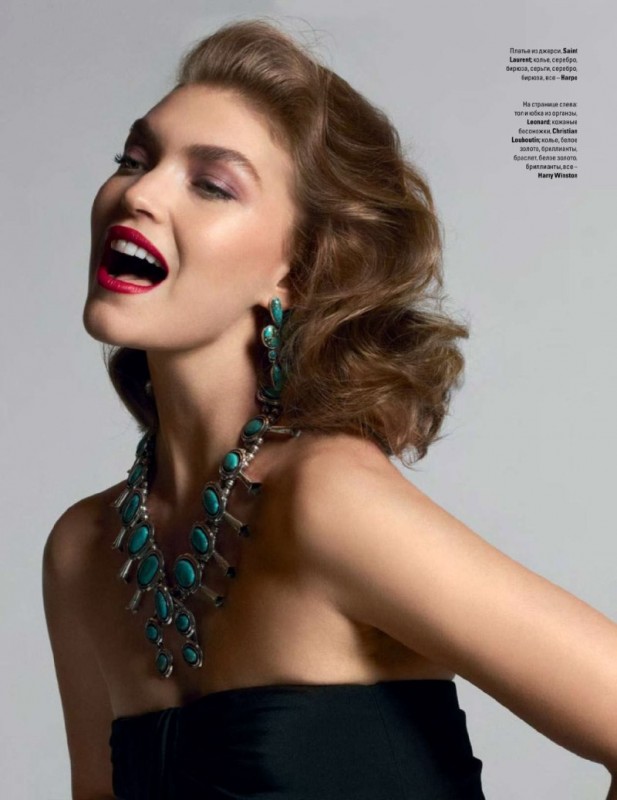 Arizona Muse for Vogue Ukraine by Cuneyt Akeroglu