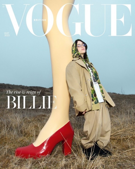 Билли Айлиш (Billie Eilish) в фотосессии для журнала Vogue UK (2025) Билли Айлиш (Billie Eilish) в фотосессии для журнала Vogue UK (2025)