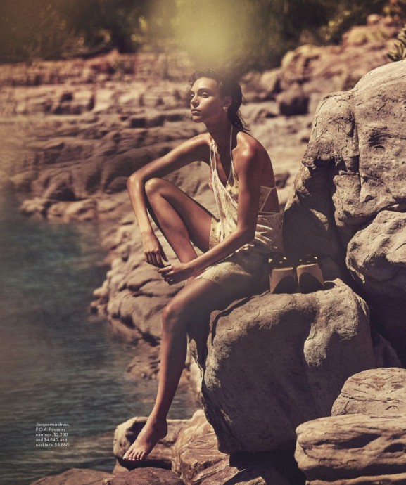 Чарли Фрейзер (Charlee Fraser) в фотосессии для журнала Vogue Australia Чарли Фрейзер (Charlee Fraser) в фотосессии для журнала Vogue Australia