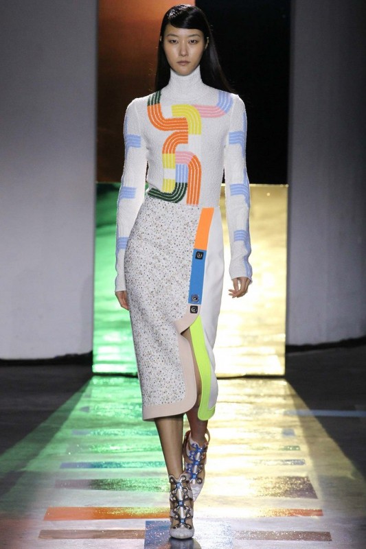 Модели коллекции Peter Pilotto