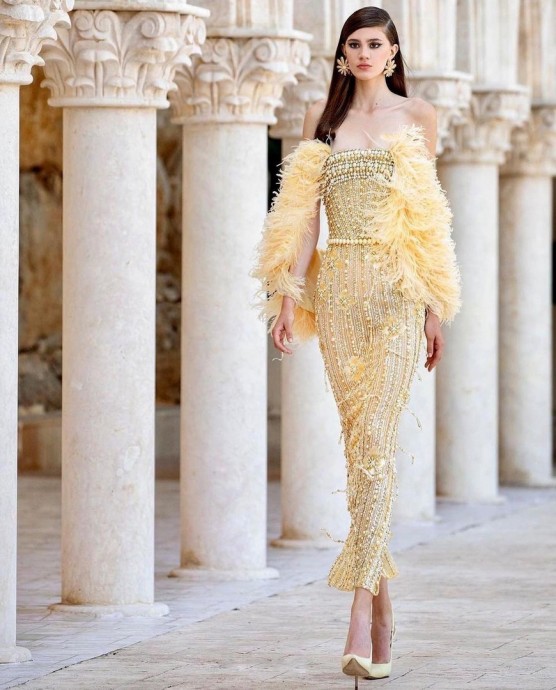 Превосходные наряда от ливанского модельера Джорджа Хобейка