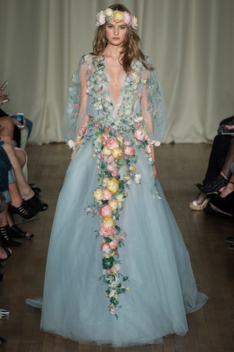 Модели коллекции Marchesa