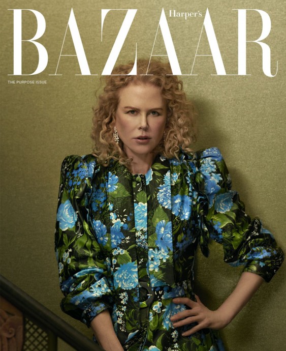 Николь Кидман (Nicole Kidman) в фотосессии для журнала Harper’s Bazaar Magazine