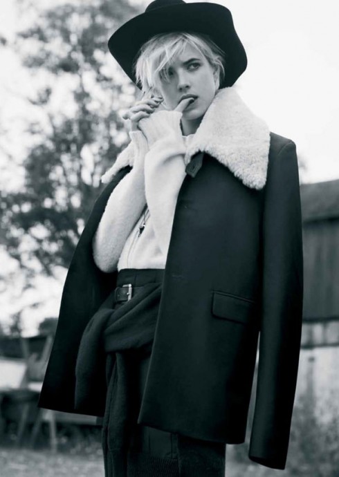 Agyness Deyn by Ben Weller