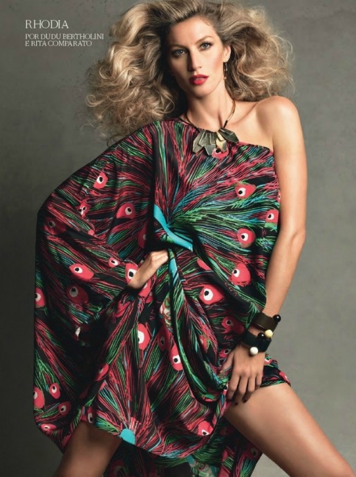 Gisele Bundchen for Vogue Brasil by Patrick Demarchelier