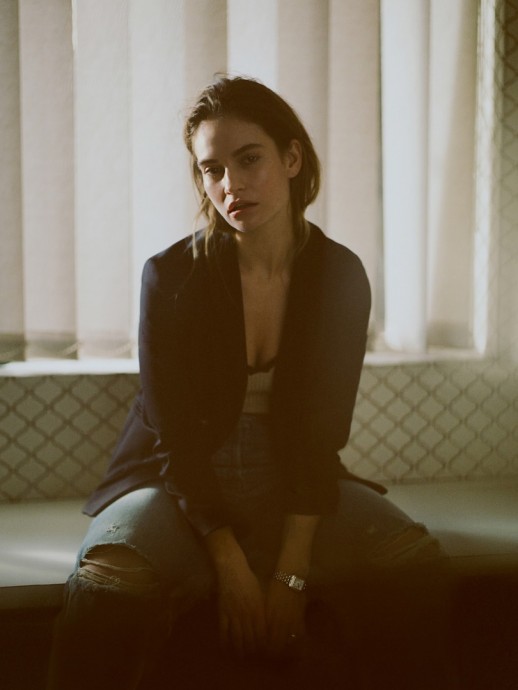 Лили Джеймс (Lily James) в фотосессии для журнала Porter Edit Лили Джеймс (Lily James) в фотосессии для журнала Porter Edit