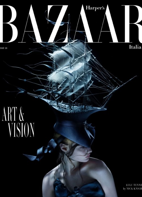 Лулу Тенни в Harper’s Bazaar Италия за апрель 2025