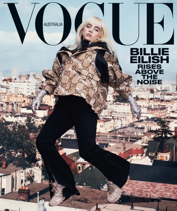 Билли Айлиш (Billie Eilish) украсила обложку августовского Vogue Australia