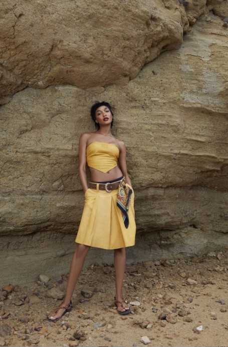 Джордан Данн (Jourdan Dunn) в фотосессии для журнала Vogue Portugal (2024)
