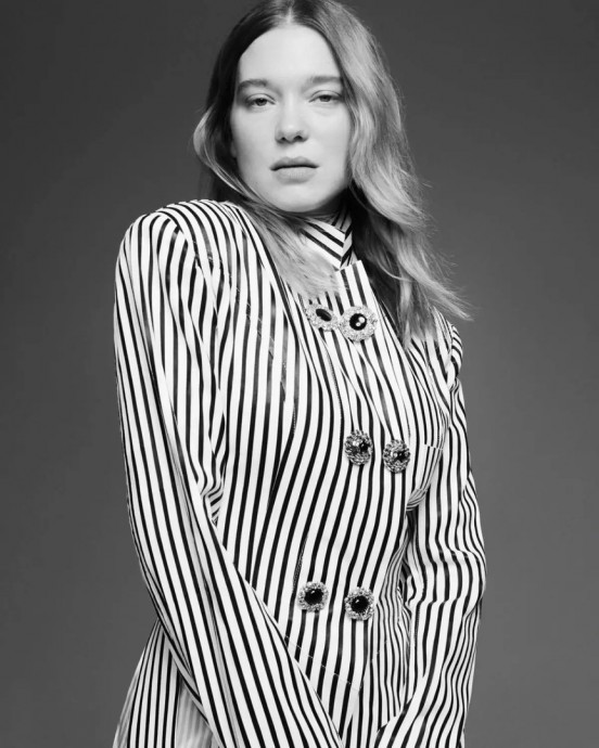 Леа Сейду (Léa Seydoux) в фотосессии для D la Repubblica (2024)