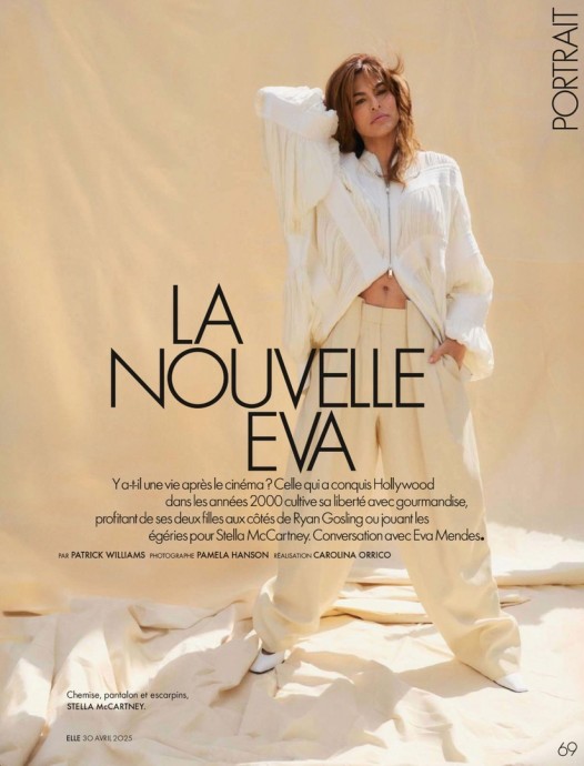 Ева Мендес (Eva Mendes) в фотосессии для журнала ELLE France (2025) Ева Мендес (Eva Mendes) в фотосессии для журнала ELLE France (2025)